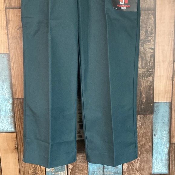 Dickies boys green classic fit straight leg pants - Picture 3 of 11